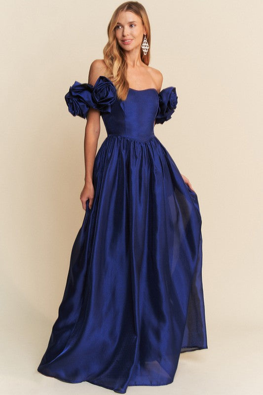 BLUE ROYALE GOWN