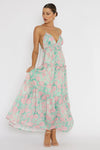 OPEN BACK FLORAL BOHO MAXI