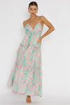 OPEN BACK FLORAL BOHO MAXI