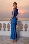 BLUE ADALYN MAXI DRESS