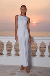 WHITE ADALYN MAXI DRESS