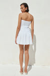 BRONWYN MINI DRESS WHITE