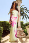 ORCHID YELLOW CELESTE MAXI DRESS