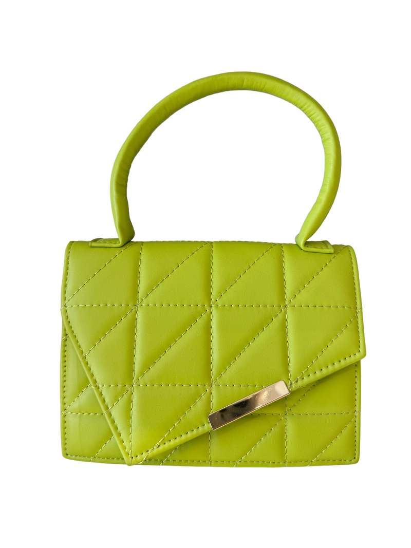 QUILTED COLOR HANDBAG