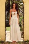 SAND LIBERTINE MAXI DRESS