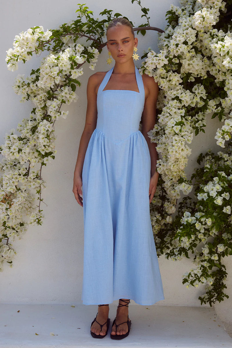 ICE BLUE LOCKLEA MIDI