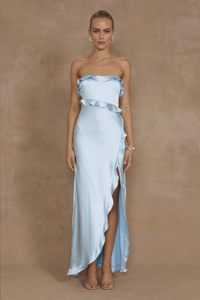 ICE BLUE LORENA MAXI DRESS