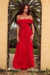 CHERRY MAXI MANALLA DRESS