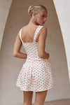 SANTORINI MII DRESS RED POLKA