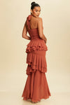 RUFFLE ARIELLA MAXI DRESS